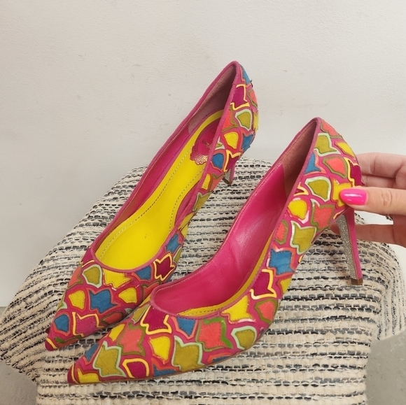 Rene Caovilla Shoes - Rene Caovilla for Neiman Marcus Heels Pumps Size 39.5